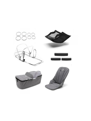 Bugaboo fox style set - style, grey